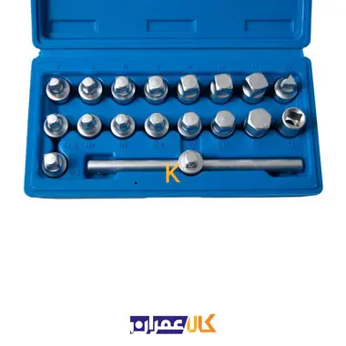 مجموعه 18 عددی آچار بکس مدل ATA-0401 لیکوتا