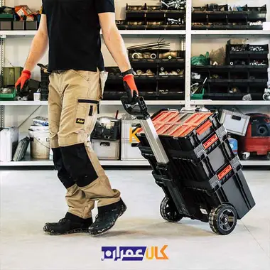 جعبه ابزار مدل Two Cart کیوبریک