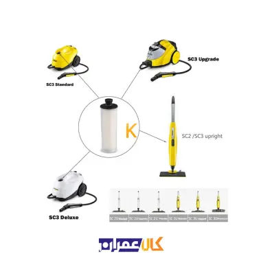 کارتریج سختی گیر بخارشوی SC3 کارچر