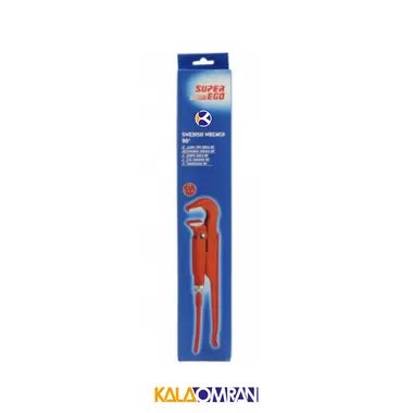 آچار لوله گیر دو دسته 90 درجه مدل 141 سوپر اگو