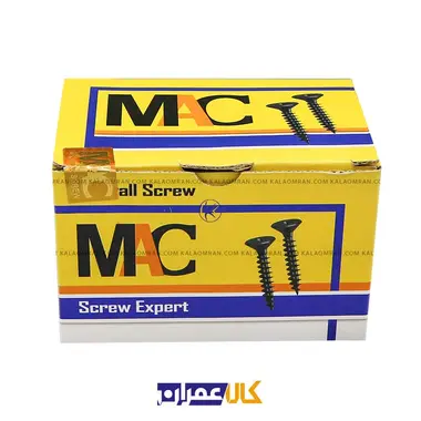 پیچ کناف 2.5 ساده 25-3/5 TN مک - MAC