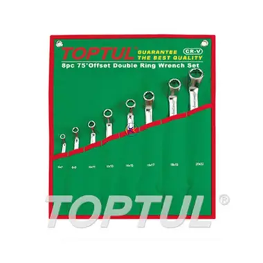 سری دو سر رینگ 8 عددی مدل GAAA0810 تاپ تول TOPTUL