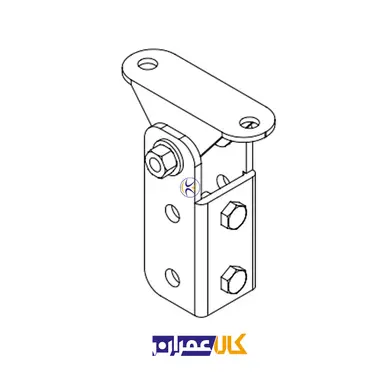 اتصال پایه پروفیل لولایی CM-HBC