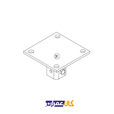 پایه پروفیل 4 سوراخ CM-BC4