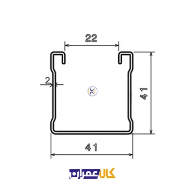 پروفیل گالوانیزه CMC-G-41 کانکت