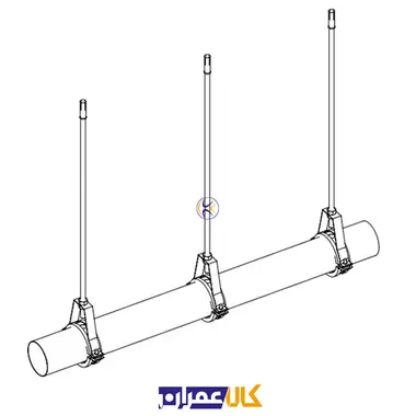 بست روکش دار رگلاژی 8 ″ کانکت