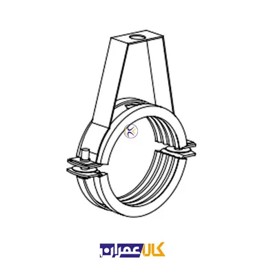 بست روکش دار رگلاژی 4 اینچ کانکت