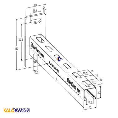 دستک  پروفیل ALK 30 فیشر