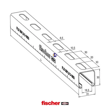 پروفیل FLS 30/1.0 فیشر