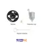 پیستوله برقی 350 وات مدل WD011520350 ویدو