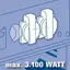 ژنراتور (موتور برق) 3100 وات آینهل مدل BT-PG 3100/1