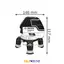 تراز لیزری مدل GLL 3-50 Professional بوش