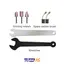 فرز انگشتی گلو بلند 550 وات مدل WD010710550 ویدو