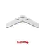 گوشه فلج گالوانیزه C-FLG 40 فورتا