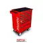 جعبه ابزار 7 کشو چرخ دار با ابزار مدل GE-21406 تاپ تول