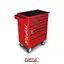 جعبه ابزار 7 کشو چرخ دار با ابزار مدل GT-28306 تاپ تول