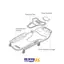 برانکارد تعمیرگاهی سبز آیرودینامیک مدل JCM-0401 تاپ تول TOPTUL