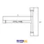 آچار سه سره بکسی رینگی تی (موتور سازی) مدل CTMA0810 تاپ تول TOPTUL