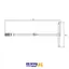 آچار شمع دسته دار مگنتی کد CTHB1645 تاپ تول TOPTUL