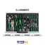 جعبه ابزار 7 کشوئی چرخ دار 227 پارچه مدل GCAJ0001 تاپ تول Toptul