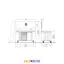 میز کار حرفه ای شاهرخ ابزار کد T152EW