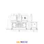میز کار حرفه ای شاهرخ ابزار کد T180W