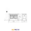 میز کار حرفه ای شاهرخ ابزار کد T151S