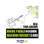 دریل همزن گیربکسی 1400 وات مدل WD012411400 ویدو