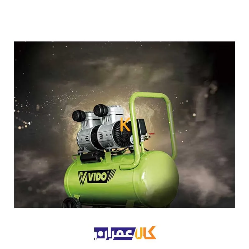 کمپرسور باد سایلنت 24 لیتری مدل WD060212415 ویدو
