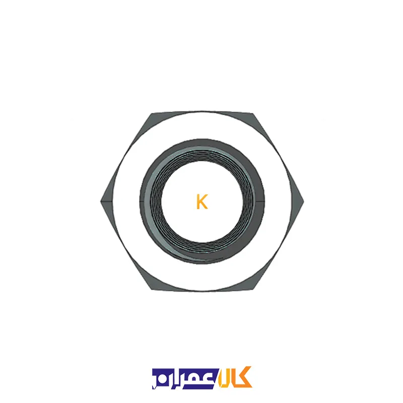 مهره شش گوش سایز 27 میلی متر