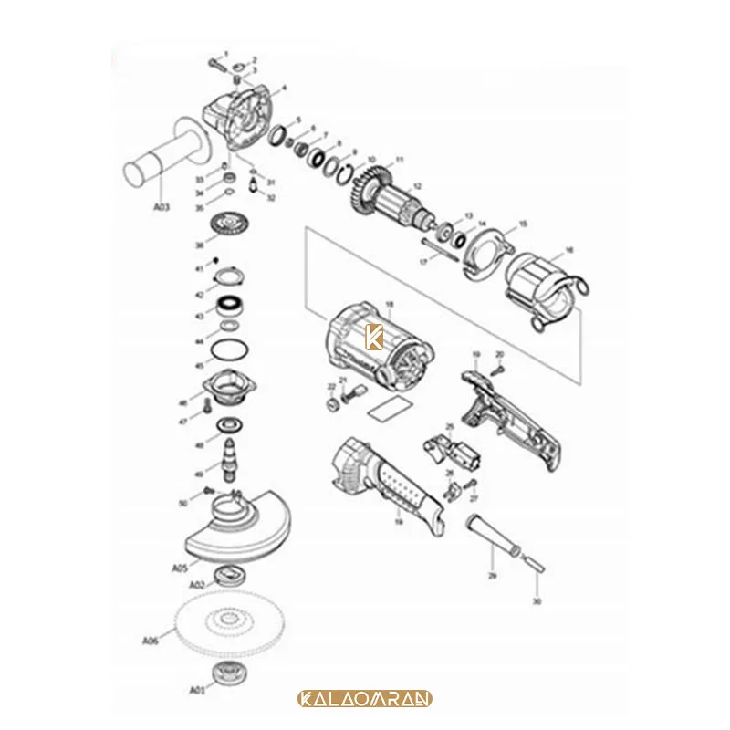 فرز مدل GA6010 ماکیتا