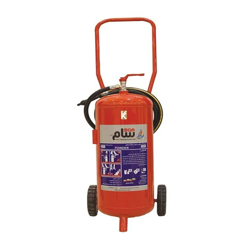 کپسول آتش نشانی 25 کیلویی پودروگاز سام
