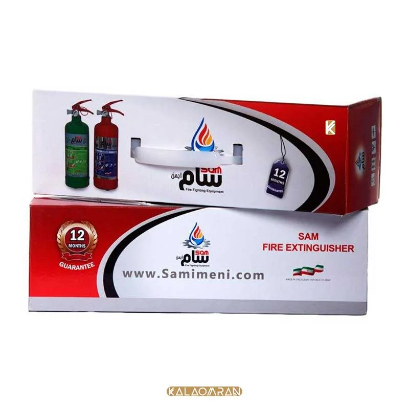 کپسول آتش نشانی پودر و گاز 1 کیلوگرم سام