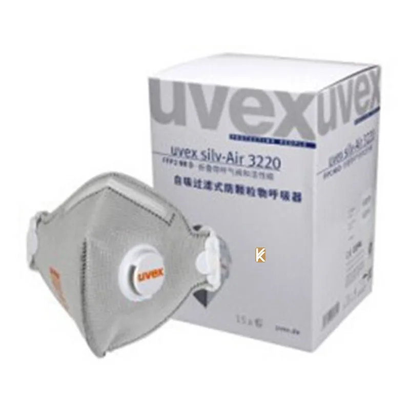 ماسک سوپاپ دار یووکس مدل 3220 silv-Air