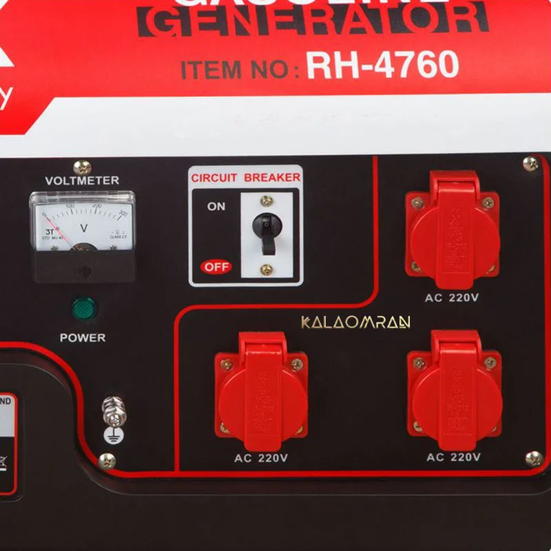 ژنراتور (موتور برق) 6000 وات رونیکس مدل RH-4760
