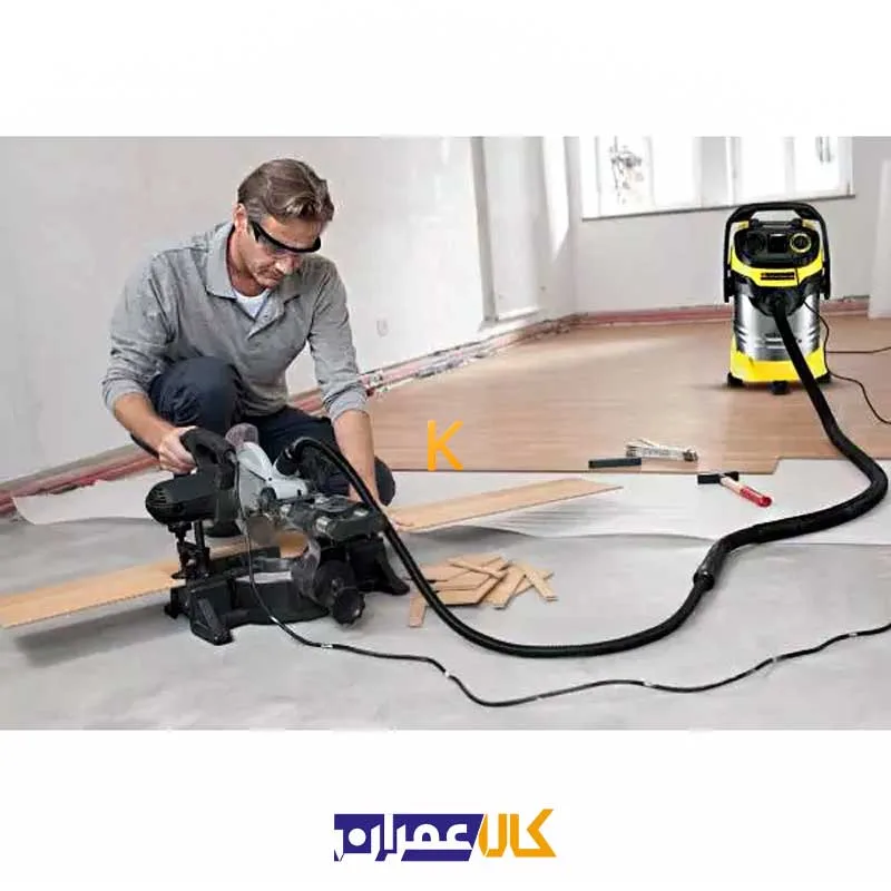 جارو برقی صنعتی آب و خاک مدل WD 5 P Premium کارچر