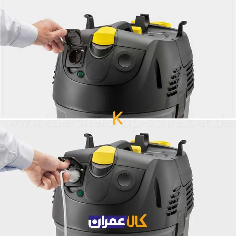 جارو برقی صنعتی آب و خاک مدل NT 35/1 AP کارچر
