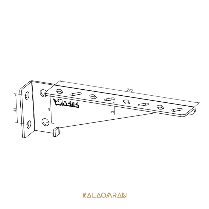 دستک لچکی دو طرفه