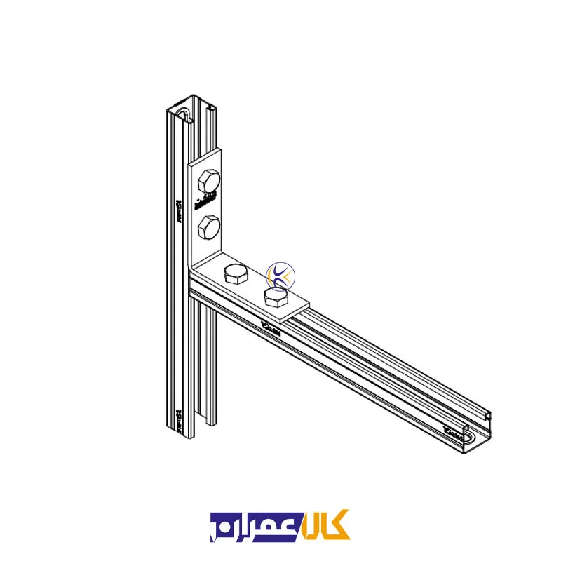 اتصال گوشه ساده چهار سوراخ CL-AF