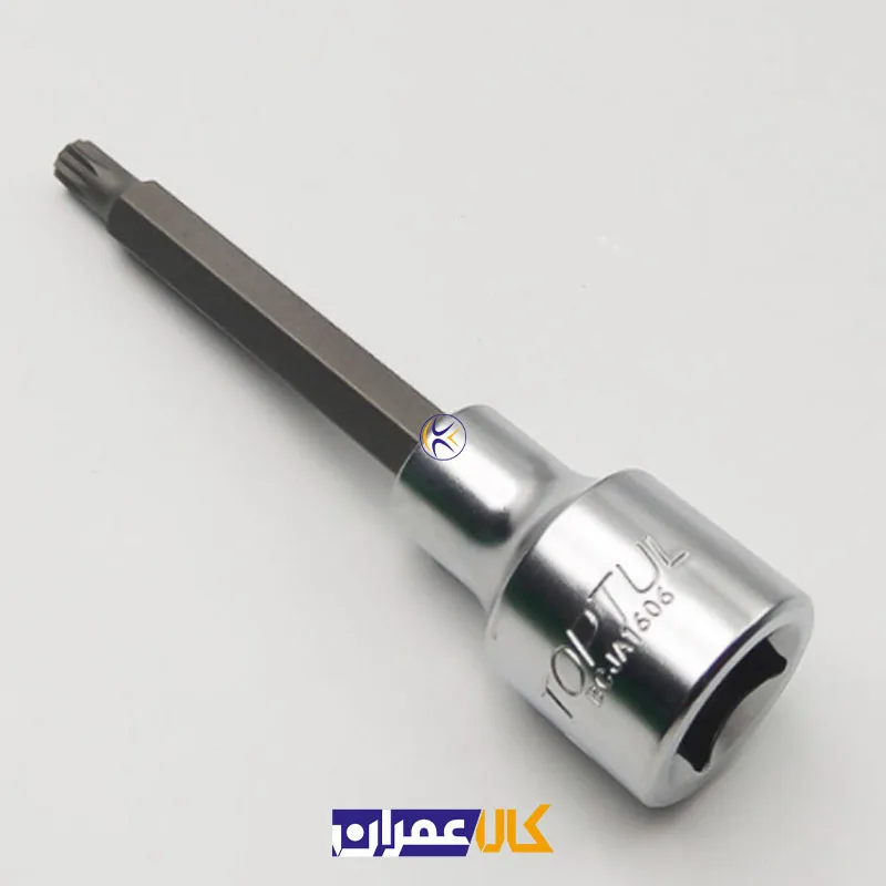 مجموعه 12 عددی آچار بکس مدل GAAD1201 تاپ تول TOPTUL