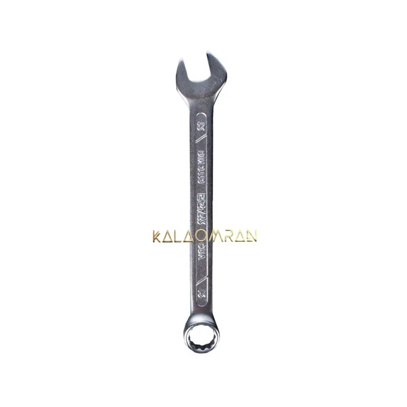 آچار یک سر تخت و یک سر رینگ سفیر سایز 12