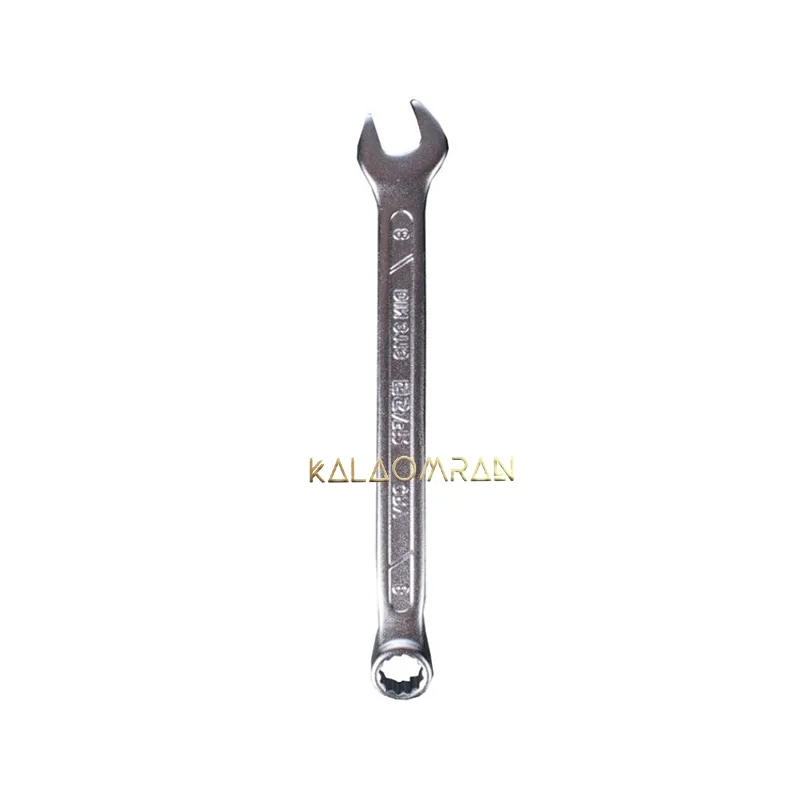 آچار یک سر تخت و یک سر رینگ سفیر سایز 8