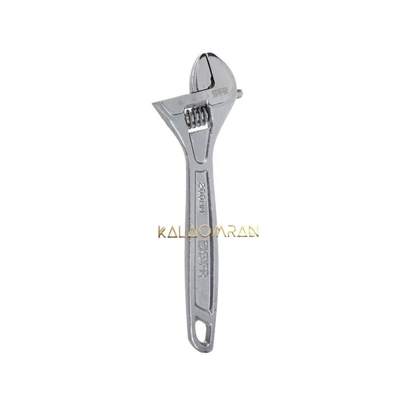 آچار فرانسه کروم 8 اینچ سفیر مدل SW-200-8