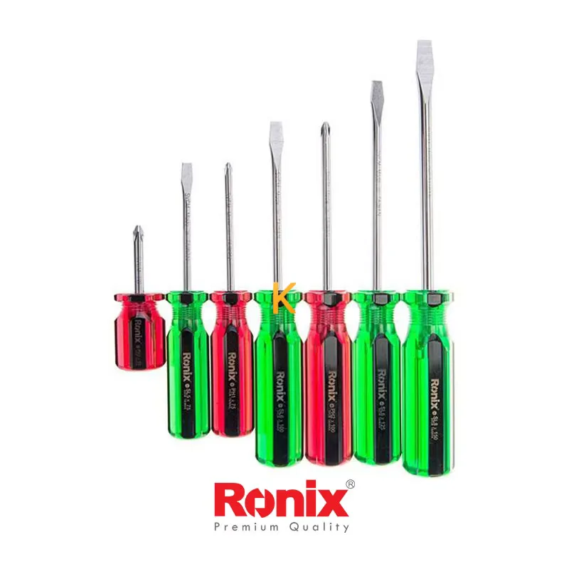 مجموعه 7 عددی پیچ گوشتی رونیکس مدل RH-2701