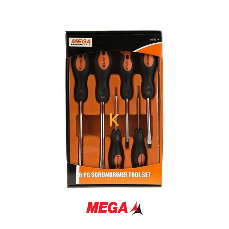 مجموعه پیچ گوشتی مگا تولز مدل M85219 ست 6 عددی