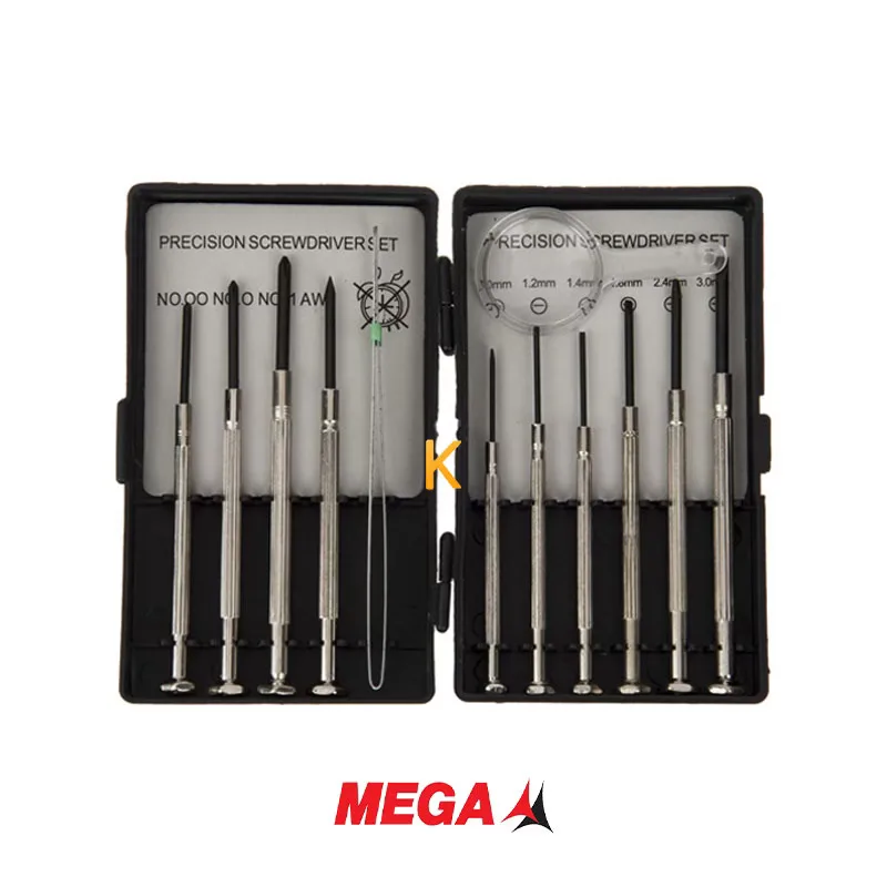 مجموعه 11 عددی پیچ گوشتی ساعتی مگاتولز مدل M35500