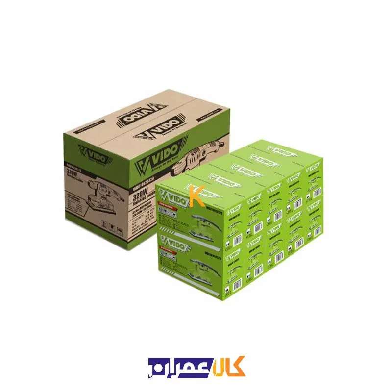 فروش سنباده لرزان گرد 400 وات مدل WD011010400 ویدو