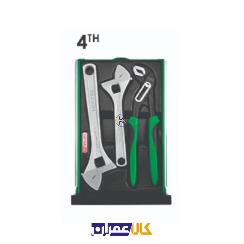 جعبه ابزار رومیزی 9 کشو 186 پارچه مدل GCBZ186A تاپ تول Toptul