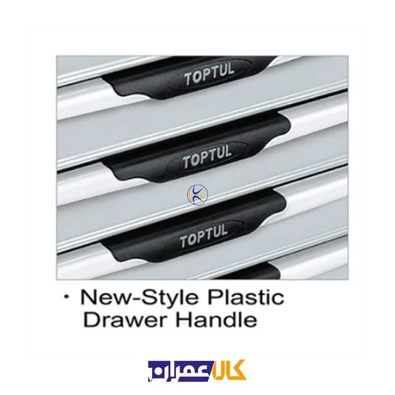 جعبه ابزار 7 کشو چرخ دار (قرمز) بدون ابزار مدل TCAC0702 تاپ تول Toptul