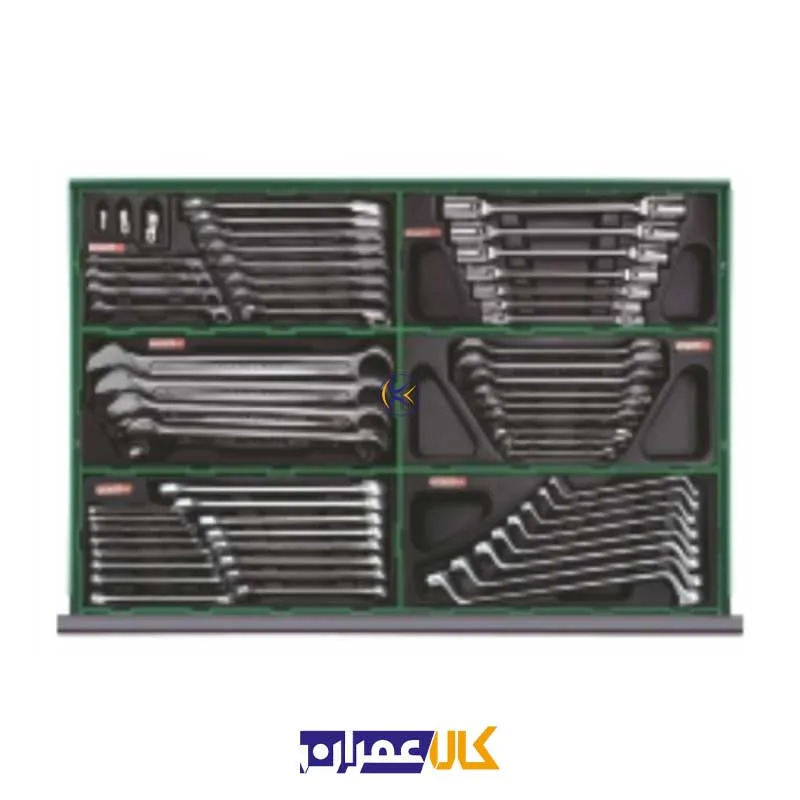 جعبه ابزار 8 کشوئی چرخ دار مدل GT-36001 تاپ تول Toptul